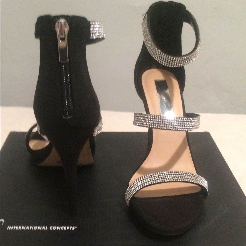 ❌SOLD❌ INC Pumps With Rhinestones - Picture 4 of 4